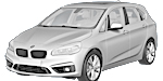 BMW F45 U1202 Fault Code